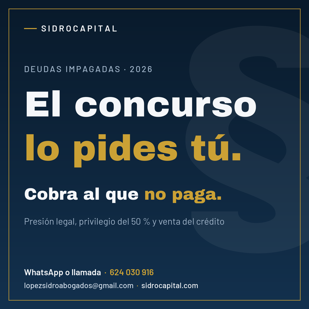 «Me debe dinero y se ríe de mí»: cómo forzar el concurso del deudor que no paga (guía del acreedor 2026)