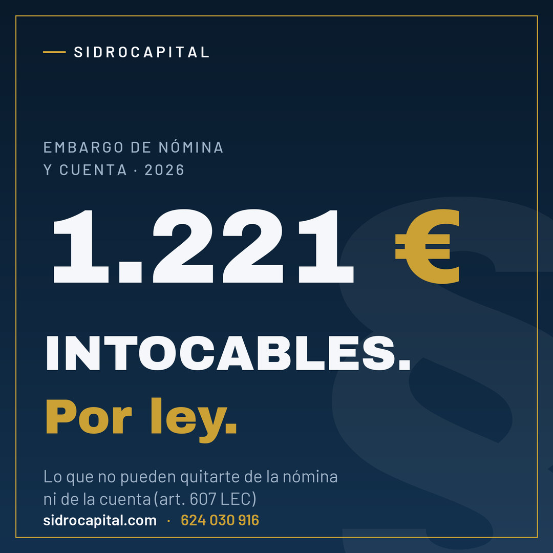 Embargo de nómina y de cuenta en 2026: cuánto te pueden quitar de verdad (y los 5 abusos que puedes recurrir)